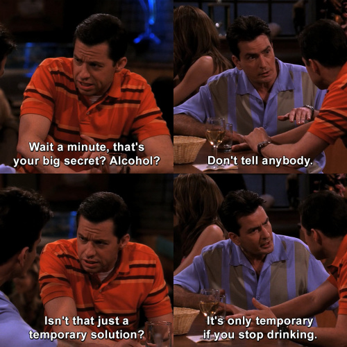 Two and a Half Men - That's your big secret? 