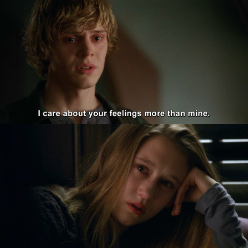 American Horror Story - I care about your feelings more than mine.