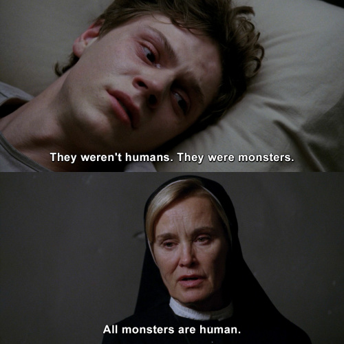 American Horror Story - They weren't humans.
