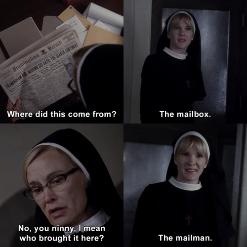 American Horror Story - Where did this come from?