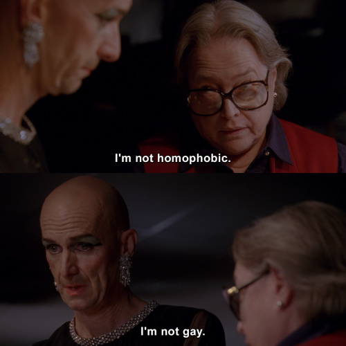 American Horror Story - I'm not homophobic.