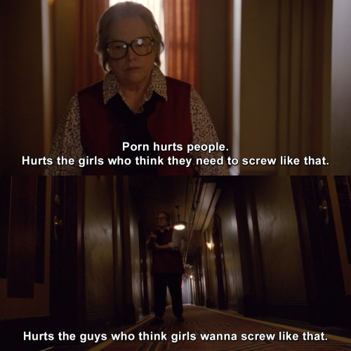American Horror Story - Porn hurts people.