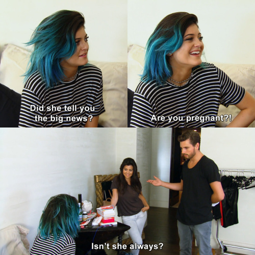 Keeping Up with the Kardashians - Are you pregnant?!