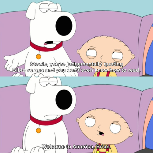 Family Guy - Welcome my friend