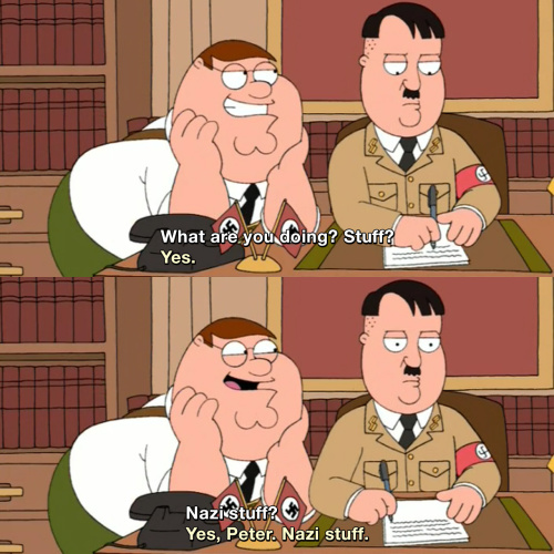 Family Guy - What are you doing?