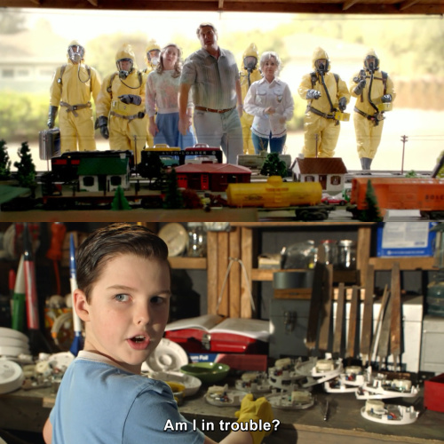 Young Sheldon - Am I in trouble?