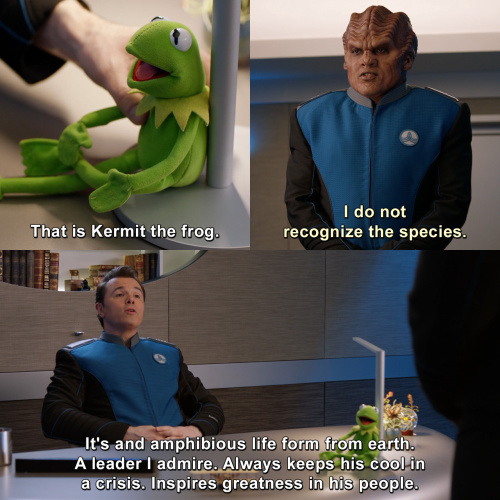 The Orville - I do not recognize the species.