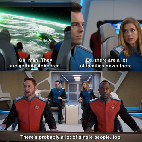 The Orville - They are getting clobbered