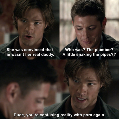 Supernatural - Dean confused
