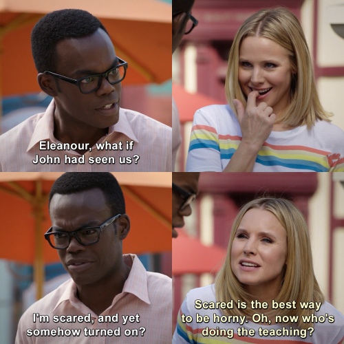 The Good Place - Now who's doing the teaching?