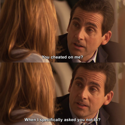 The Office - You cheated on me?