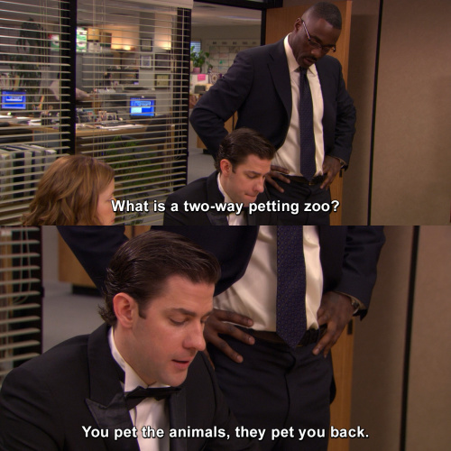 The Office - What is a two-way petting zoo?
