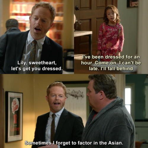 Modern Family - Lily, sweetheart, let's get you dressed.