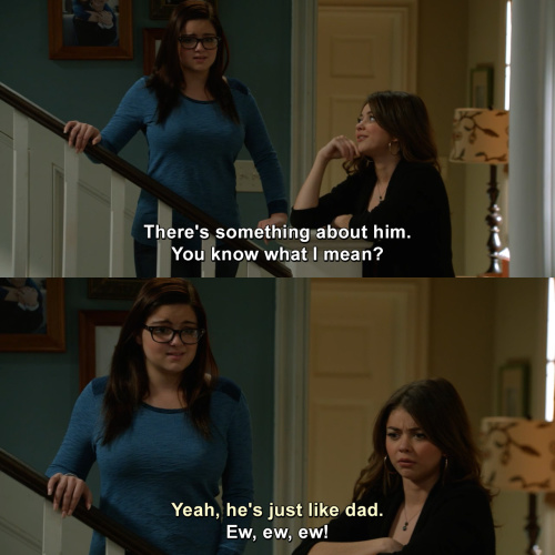 Modern Family - There's something about him.