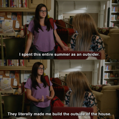 Modern Family - I spent this entire summer as an outsider.