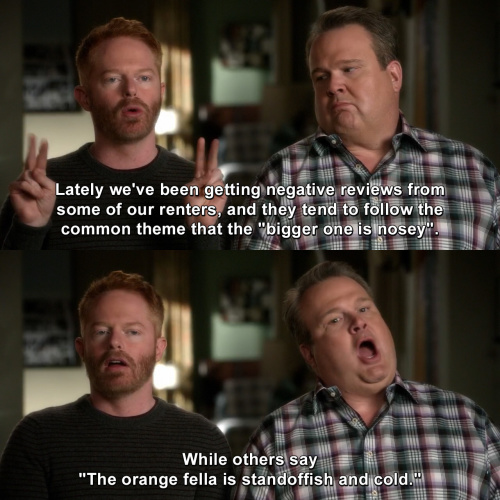 Modern Family - Lately we've been getting negative reviews