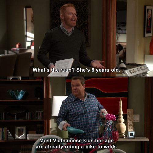 Modern Family - She's 8 years old