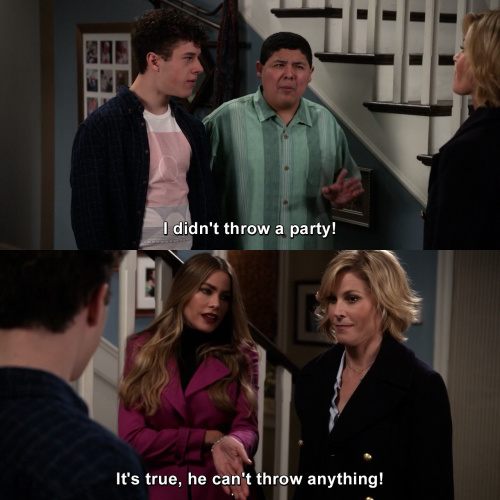Modern Family - I didn't throw a party!