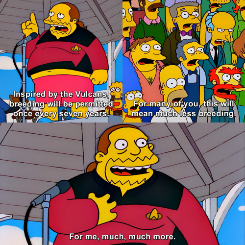 The Simpsons - Inspired by the most logical race in the galaxy