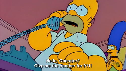 The Simpsons - Hello Operator?