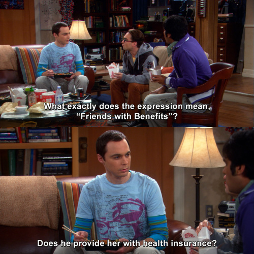 The Big Bang Theory - Friends with benefits