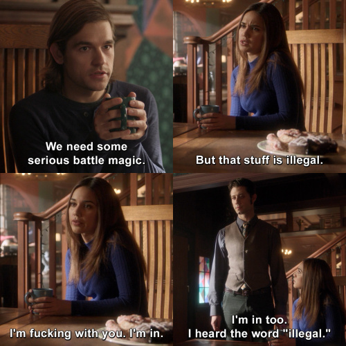 The Magicians - We need some serious battle magic.