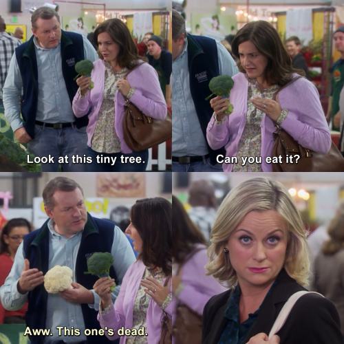 Parks and Recreation - Look at this tiny tree.