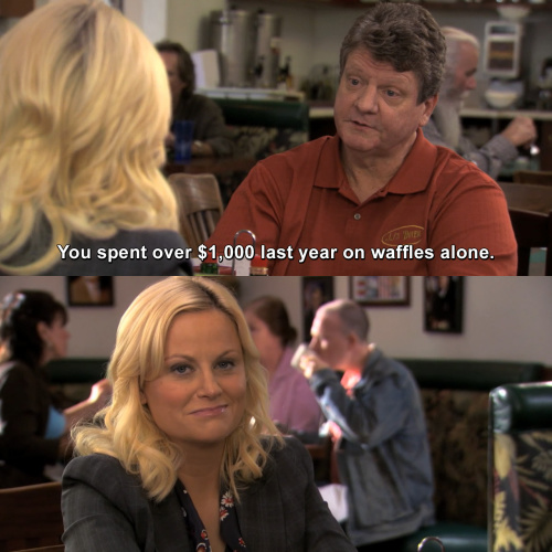 Parks and Recreation - You spent over $1,000 last year