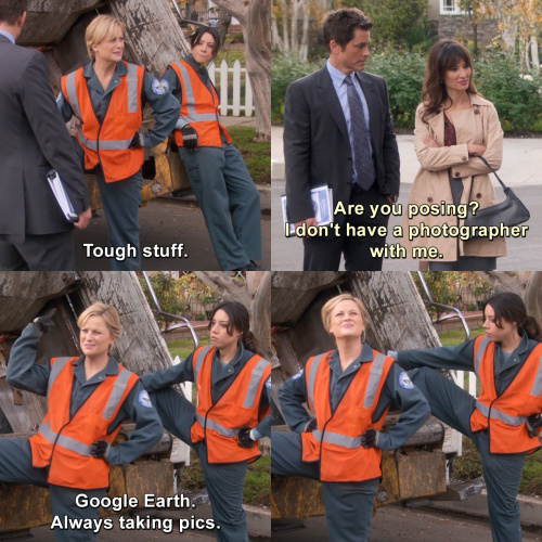 Parks and Recreation - Tough stuff.