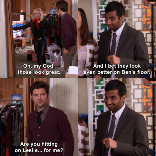 Parks and Recreation - Oh, my God, those look great.