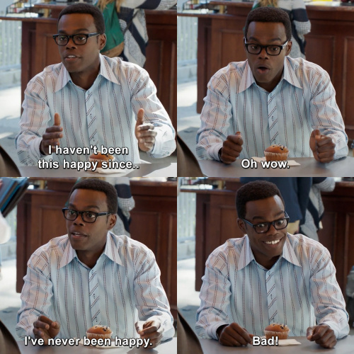 The Good Place - I haven't been this happy since