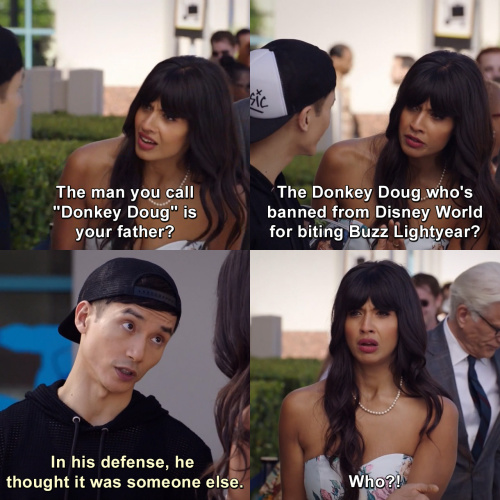 The Good Place - Donkey Doug is your father