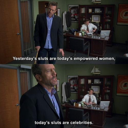 House MD - That's one hell of women empowering speech