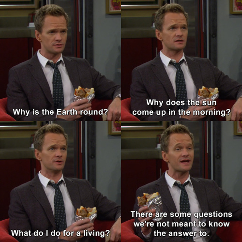How I Met Your Mother - Why is the Earth round?