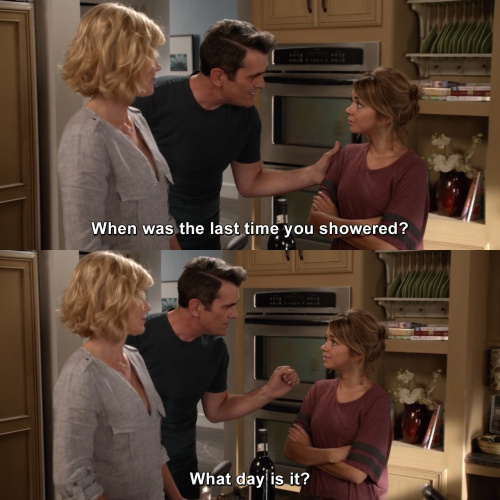 Modern Family - When was the last time you showered?