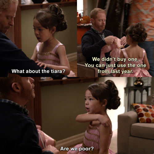 Modern Family - What about the tiara?