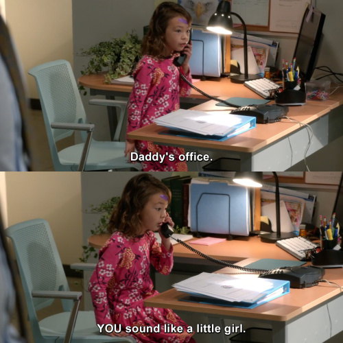 Modern Family - Daddy's office.