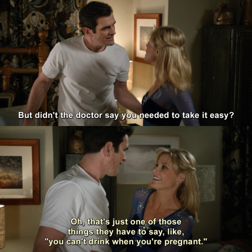 Modern Family - But didn't the doctor say you needed to take it easy?