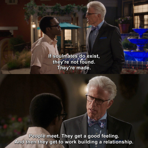 The Good Place - Soulmates are not found