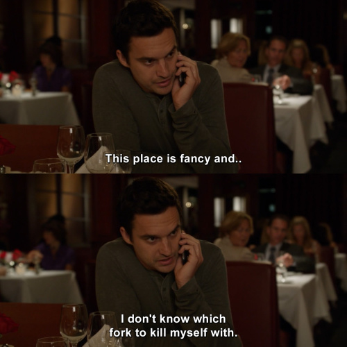 New Girl - This place is fancy